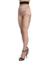 Dolce & Gabbana Beige Silk High Waist Mini Hot Pants Shorts